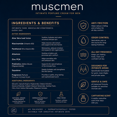 Muscmen Intimate Cream