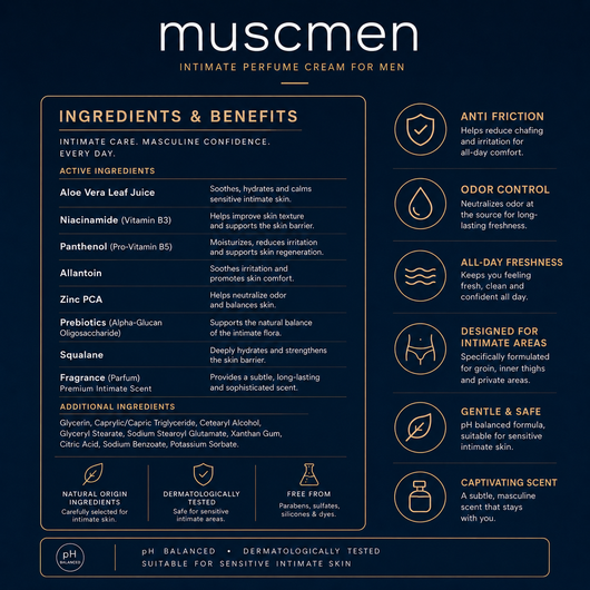 Muscmen Intimate Cream